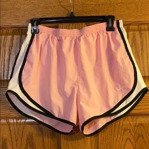 Pink Nike shorts